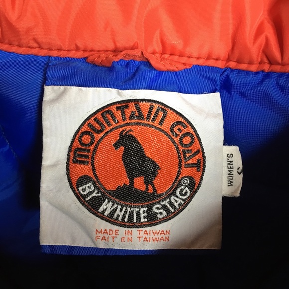 Vintage mountain goat by white stag ski puffer jacket - Picture 10 of 13